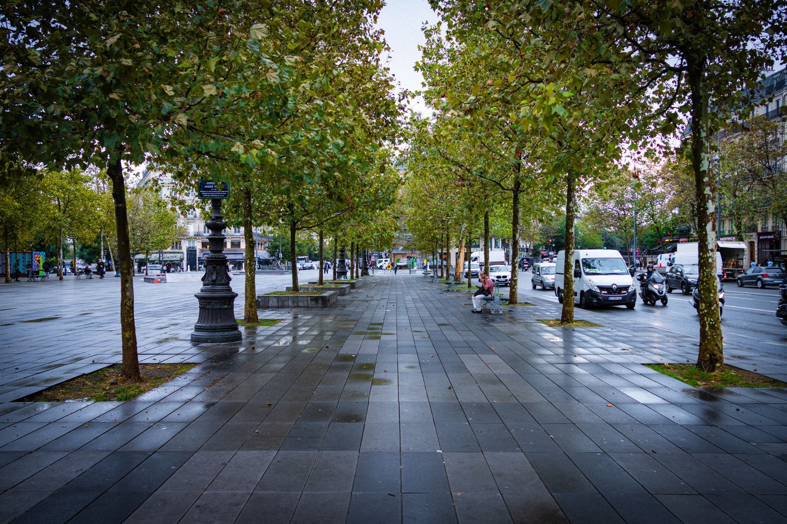 Avenue résidentielle calme à Woluwe-Saint-Lambert à Bruxelles